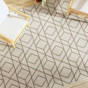 Tapete de pelo curto antiderrapante 190x300 cm multicor Clicnbuy