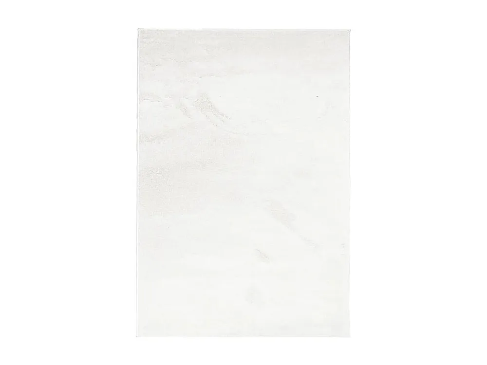 Tapete de pelo curto OVIEDO 140x200 cm creme Clicnbuy