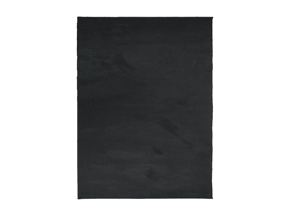 Tapete de pelo curto OVIEDO 240x340 cm preto Clicnbuy