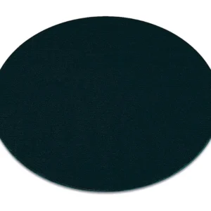 LINDO cercle tapete lavável moderno verde, antiderrapante, pelúcia cercle 80 cm RugsX