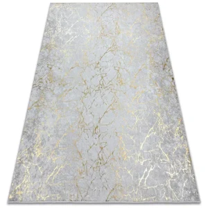MIRO 11111.2108 Tapete Mármore, glamour antiderrapante - creme / ouro 160x220 cm RugsX