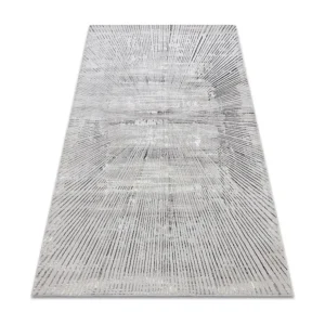 Tapete BLISS Z206AZ256 cinza claro / cinzento - Linhas, moderno, estru 160x220 cm RugsX