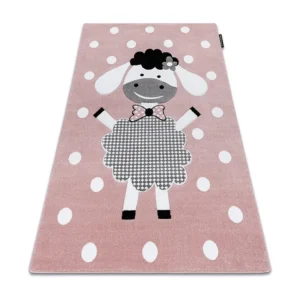 Tapete PETIT DOLLY oveja cor de rosa 180x270 cm RugsX