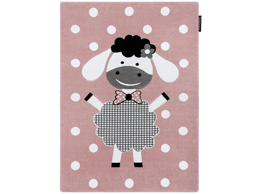 Tapete PETIT DOLLY oveja cor de rosa 180x270 cm RugsX