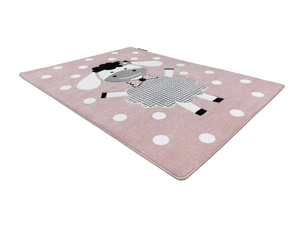 Tapete PETIT DOLLY oveja cor de rosa 180x270 cm RugsX