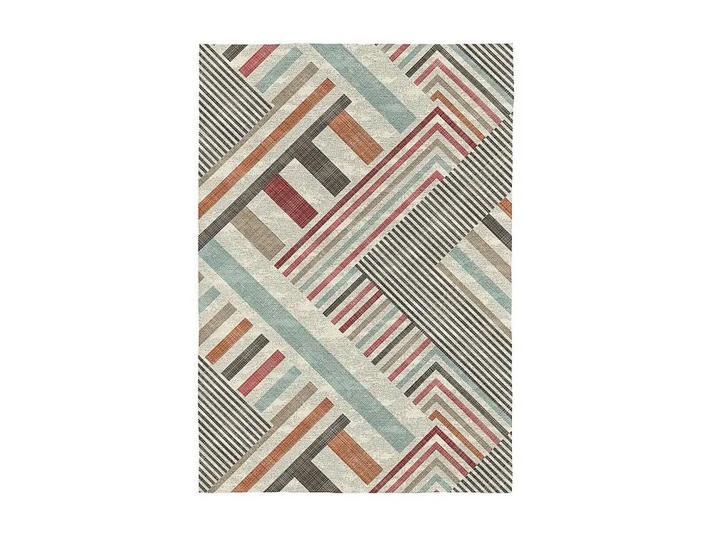 Tapete Rodier Blok multicolorido