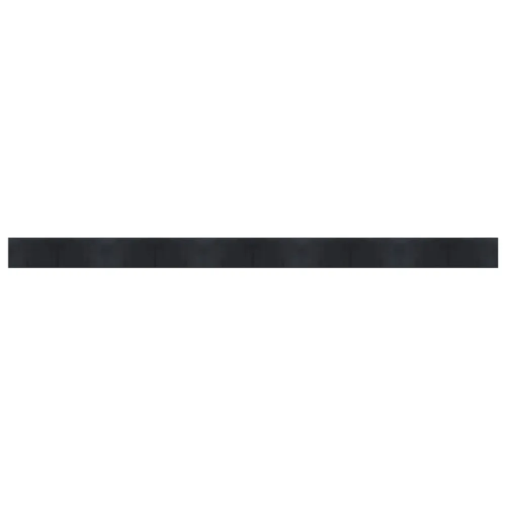 Tapete retangular 60x1000 cm bambu preto vidaXL