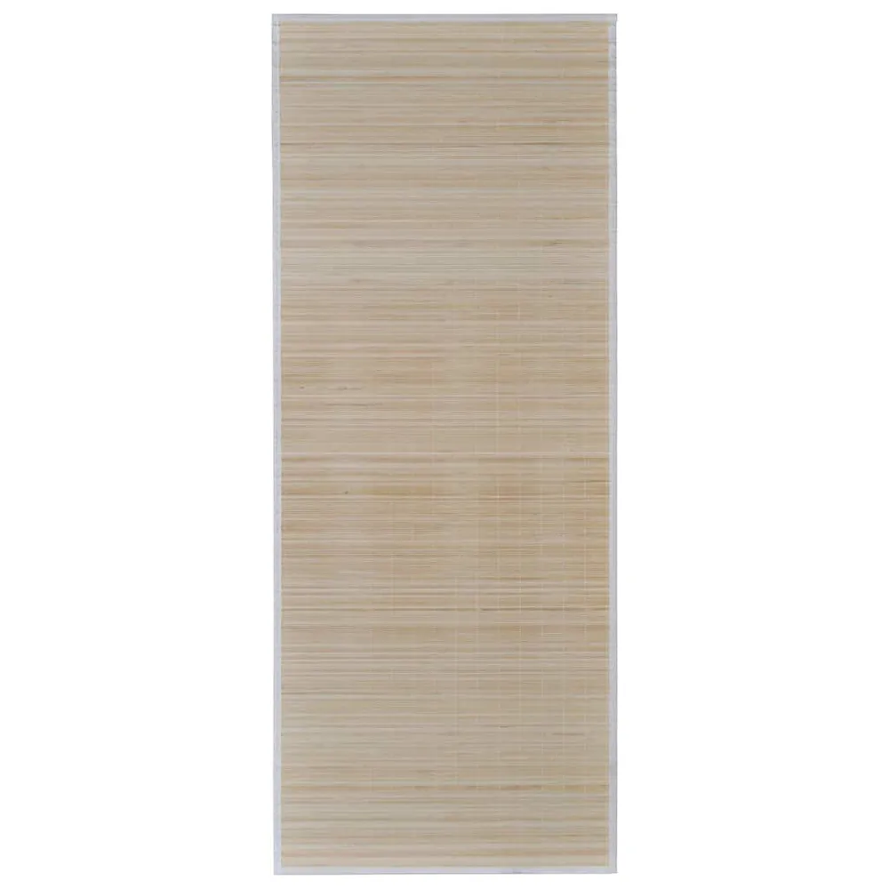 Tapetes retangulares de bambu natural 2 pcs 120x180 cm vidaXL