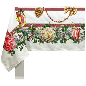 Toalha de mesa de Natal Naf Naf Decoração Natal multicolor