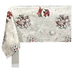 Toalha de mesa de Natal Naf Naf Xmas Days multicolor