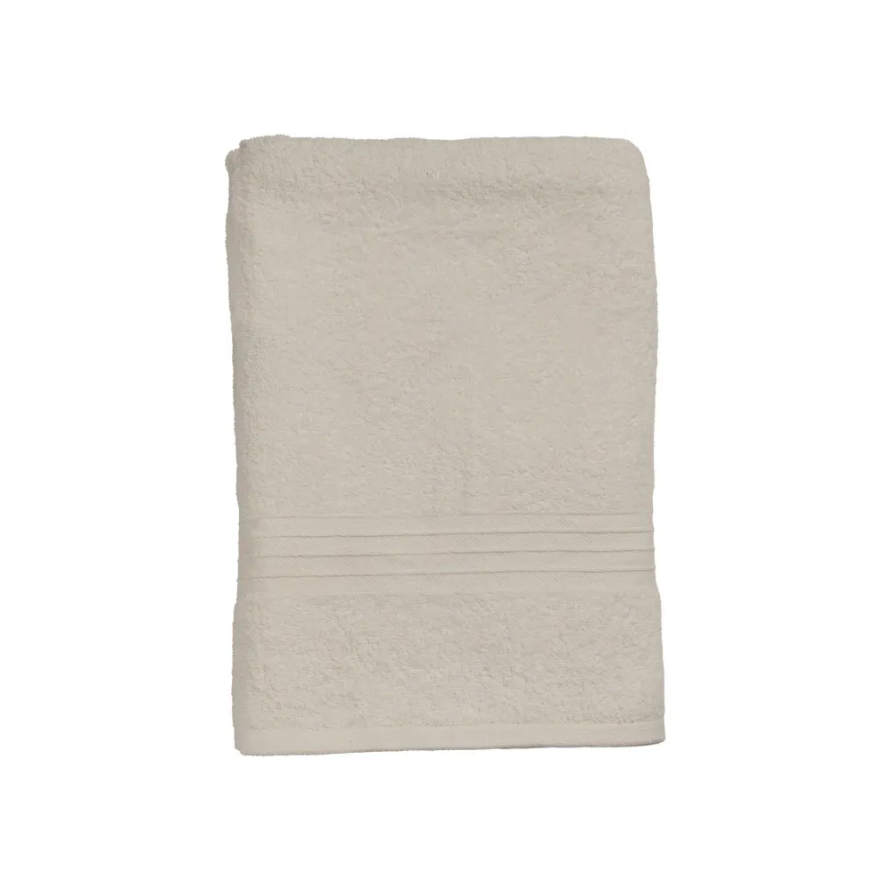 Toalha Mãos Suave 50x100cm Bege | Rápida Absorção e Durabilidade