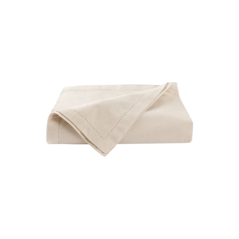 Manta de Mesa Toalha Mesa Bege Chambray