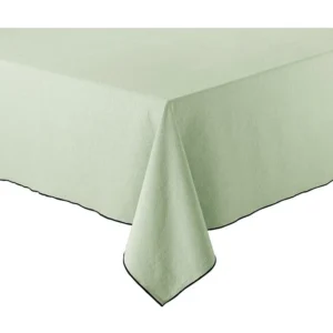 Toalha de mesa reciclada Grace Celadon 140 x 140 cm da Coleção Rústica