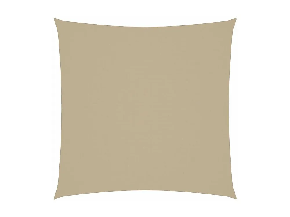 Guarda-sol tecido Oxford quadrangular 3,6x3,6 m bege Clicnbuy