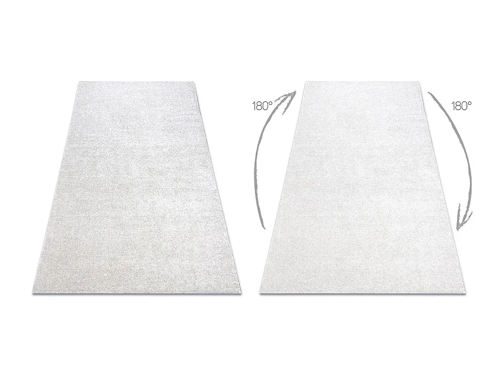 Tapete - ALCATIFA SANTA FE creme 031 avião cor sólida 100x250 cm