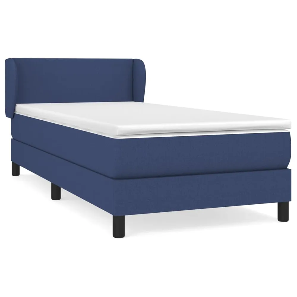 Almofada de Apoio Cama com molasemcolchão 80x200 cm tecido azul