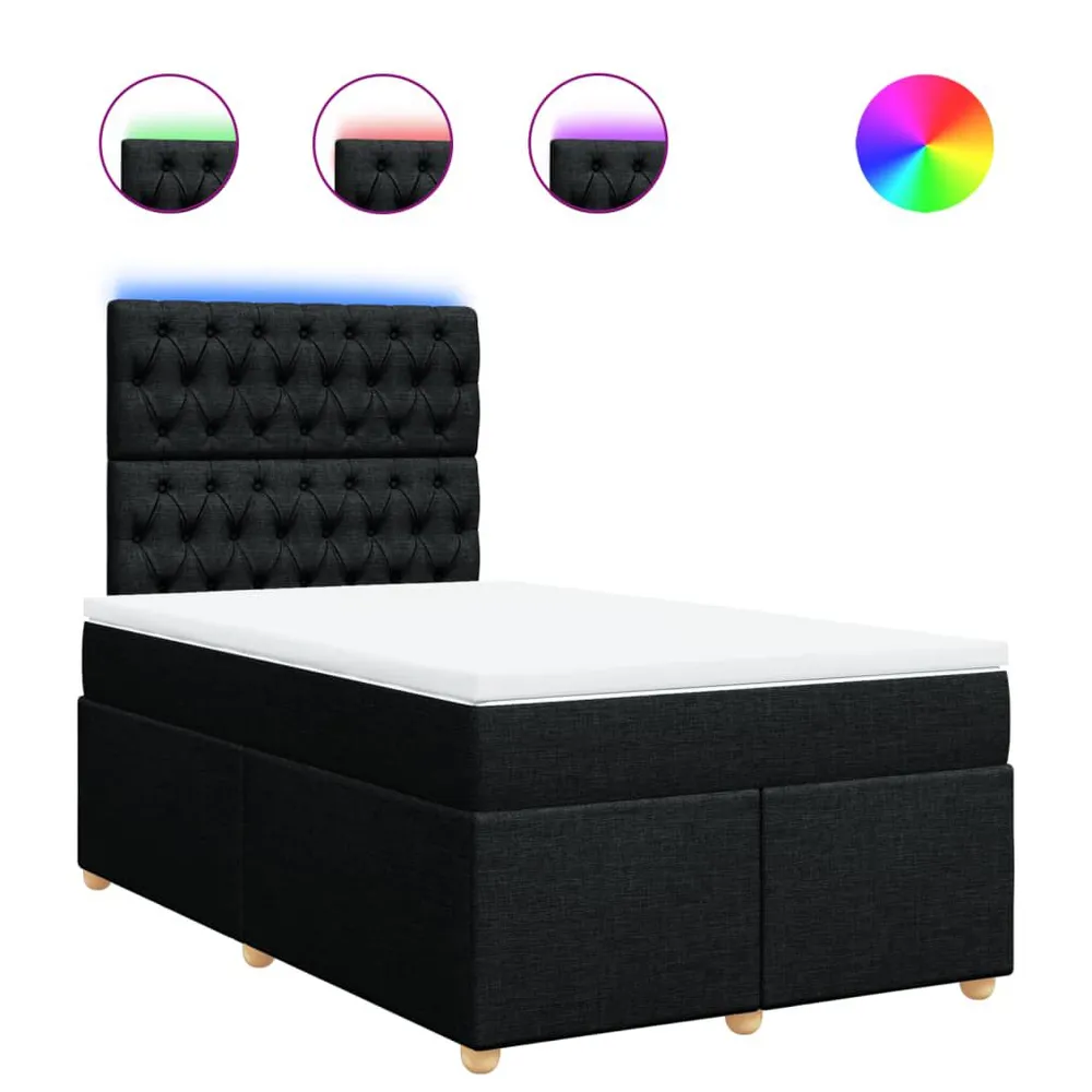 Almofada de Corpo Cama com molasemcolchão 120x200 cm tecido preto