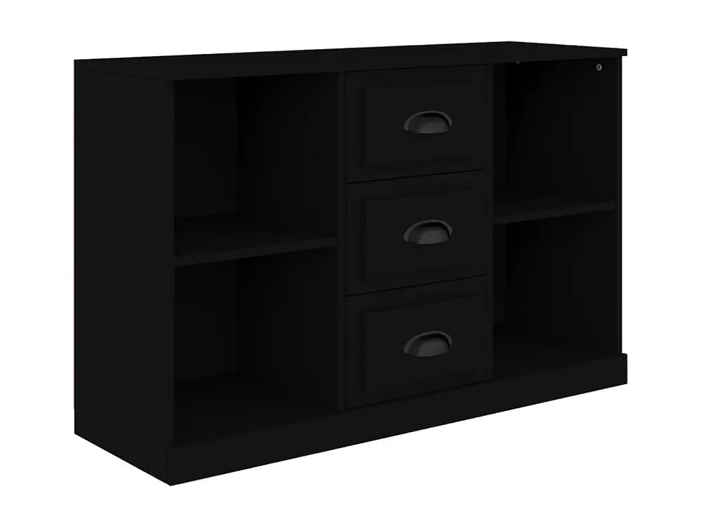 Aparador 104,5x35,5x67,5 cm derivados de madeira preto