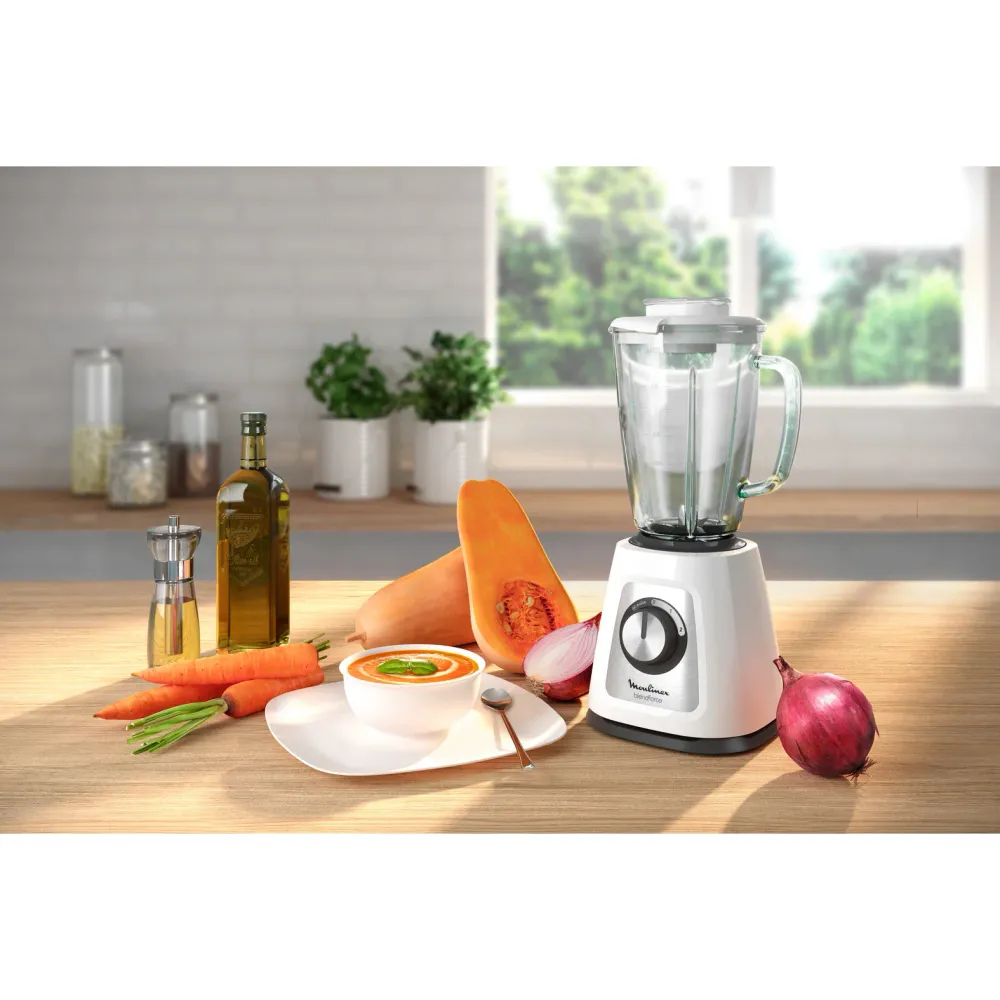 Liquidificadora Moulinex Blendforce II LM430110 | 800W, 1.75L, Pica Gelo