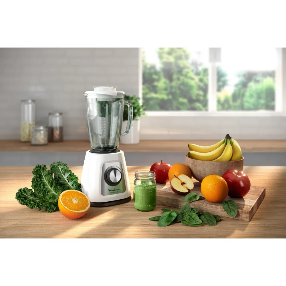 Liquidificadora Moulinex Blendforce II LM430110 | 800W, 1.75L, Pica Gelo