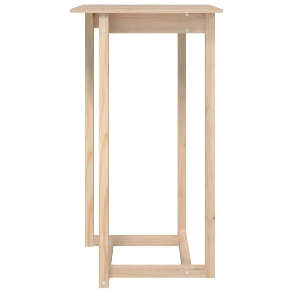 Mesa de bar 60x60x110 cm pinho maciço