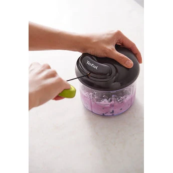 Picadora Mecânico Tefal K1321224 | 900ML, Lâminas ço inox, Tritura gelo