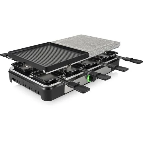 Grelhador Raclette Pedra | Teflon Tristar RA-2736 Stone Grill | 1400 W - Preto