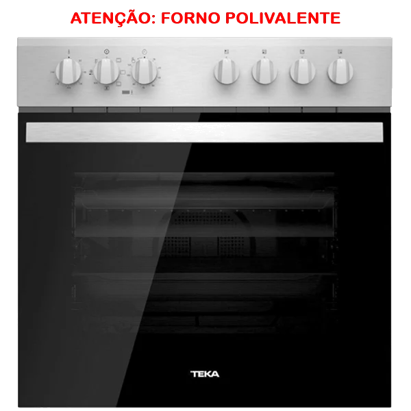 Forno TEKA HBE 615 ME SS | Grill, Hydroclean ECO, 71L