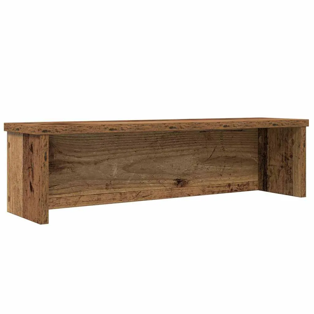 Rack de cozinha empilhável madeira velha madeira engenheirada