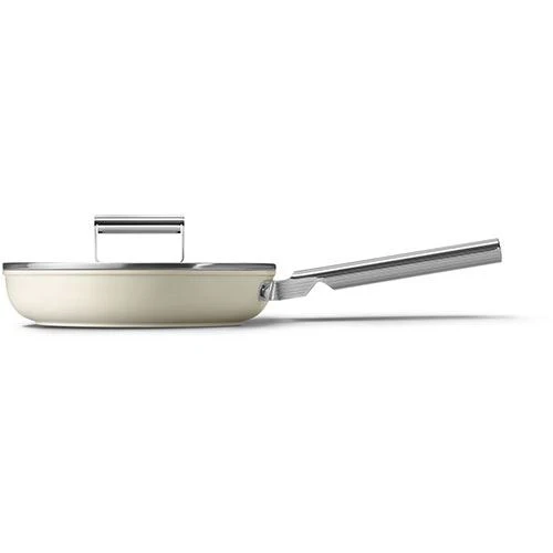 Frigideira antiaderente Smeg Anni 50 FPF2802CRM | 28cm - Creme
