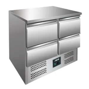 Mesa de refrigeração Saro com gavetas modelo VIVIA S 901 S/S TOP - 4 x 1/2 GN, 323-1009