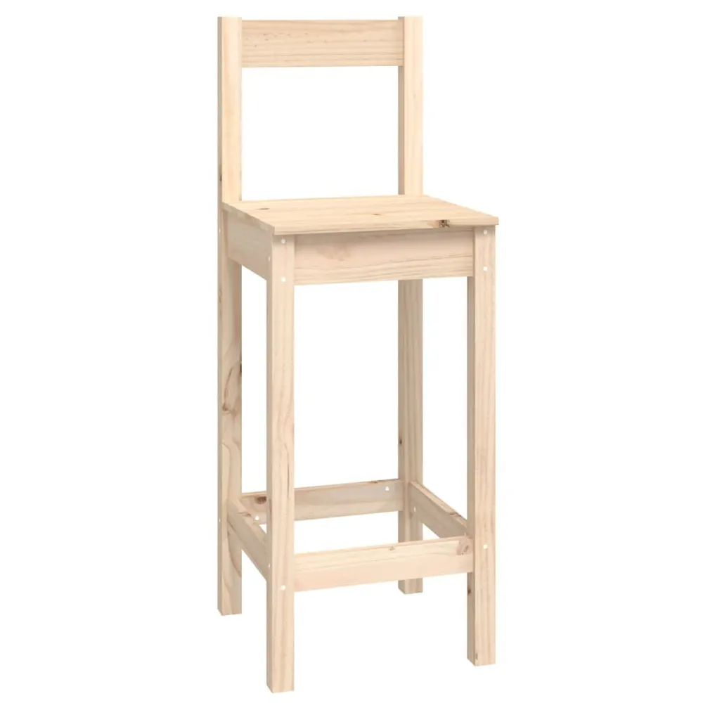 9 pcs conjunto de bar pinho maciço
