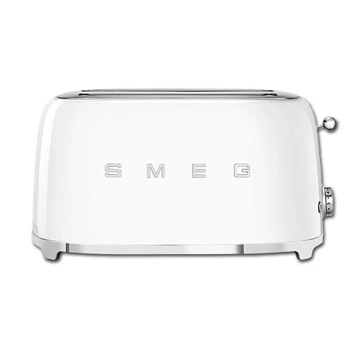 Pinç de Cozinha Torradeira Smeg Anni 50 de 4 Fendas TSF02WHEU - Branco