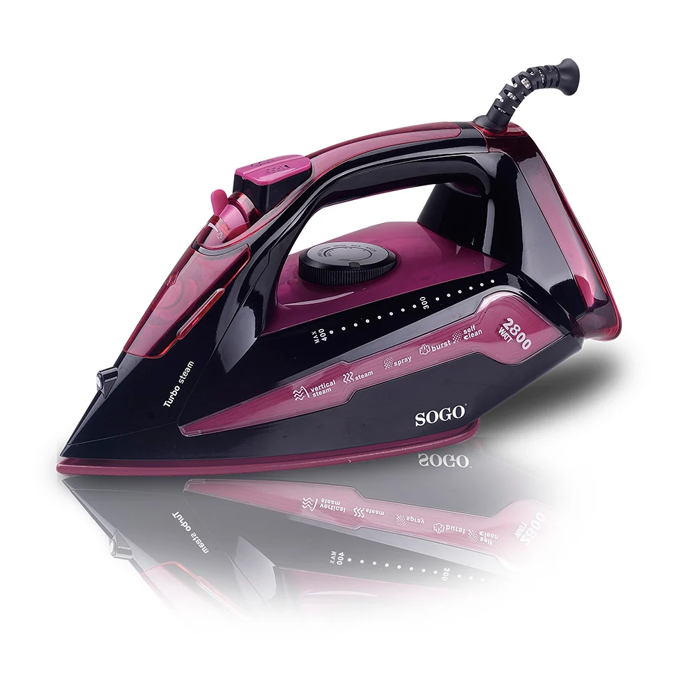 Ferro Vapor Sogo PLASS6330PU | 2800W, 25g/min, Cerâmica Modelo Portátil