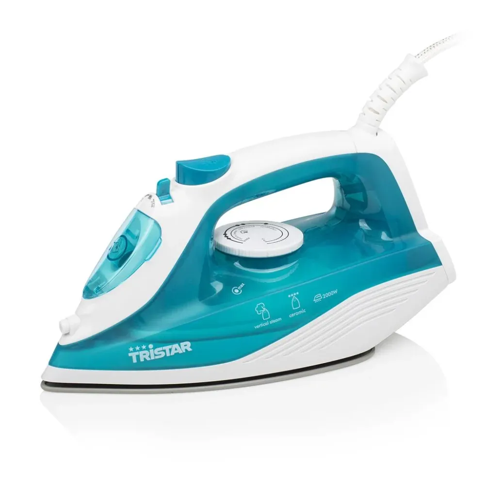 Ferro Vapor Tristar ST8300 | 2000W, Base Cerâmica, 40g/min Modelo Portátil