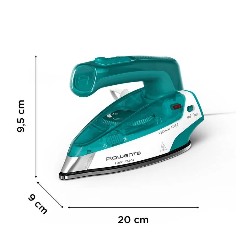 Vaporizador Portátil Compacto Ferro de Viagem Rowenta DA1610 | 1000W, Vapor 10g/min, Dupla Voltagem
