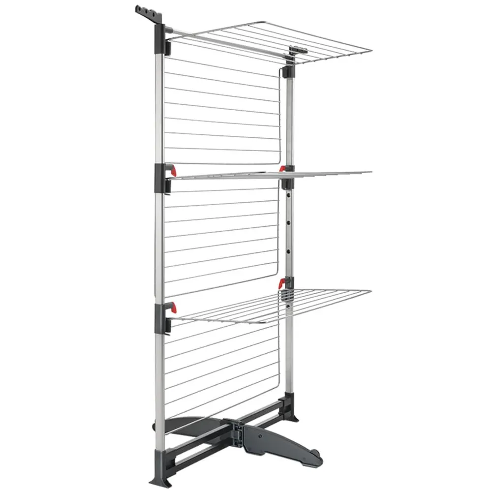 Prateleira para Lavanderia Metaltex Estendal de pé para roupa Ciclone Vario 40 m
