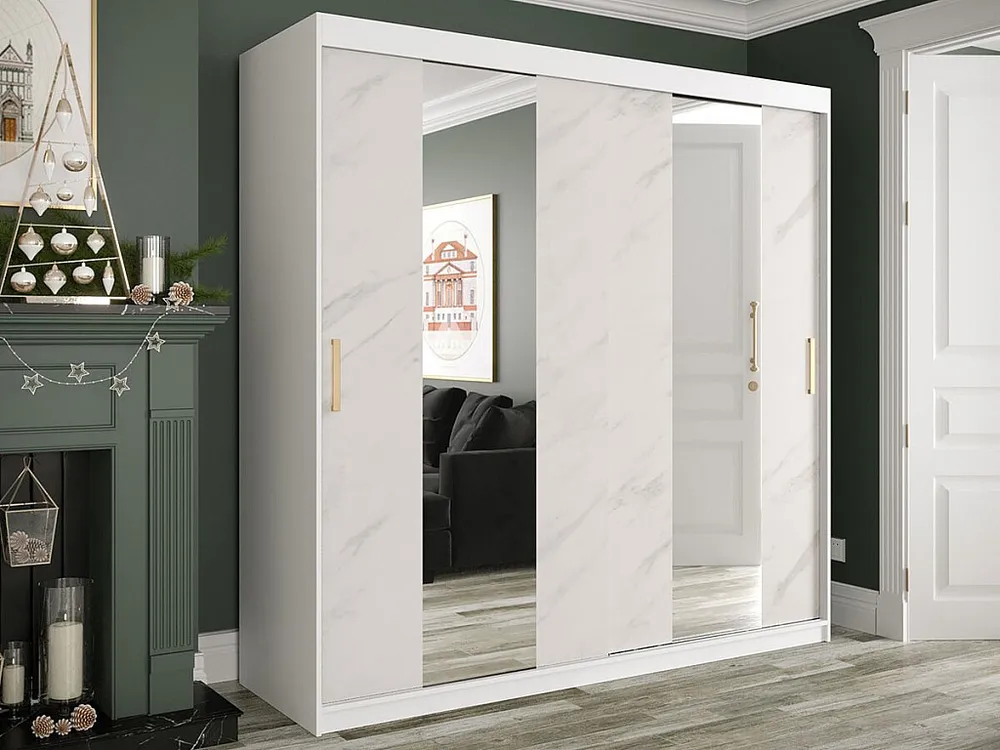 Roupeiro Hartford 244, Número de prateleiras: 7, 200x200x62cm