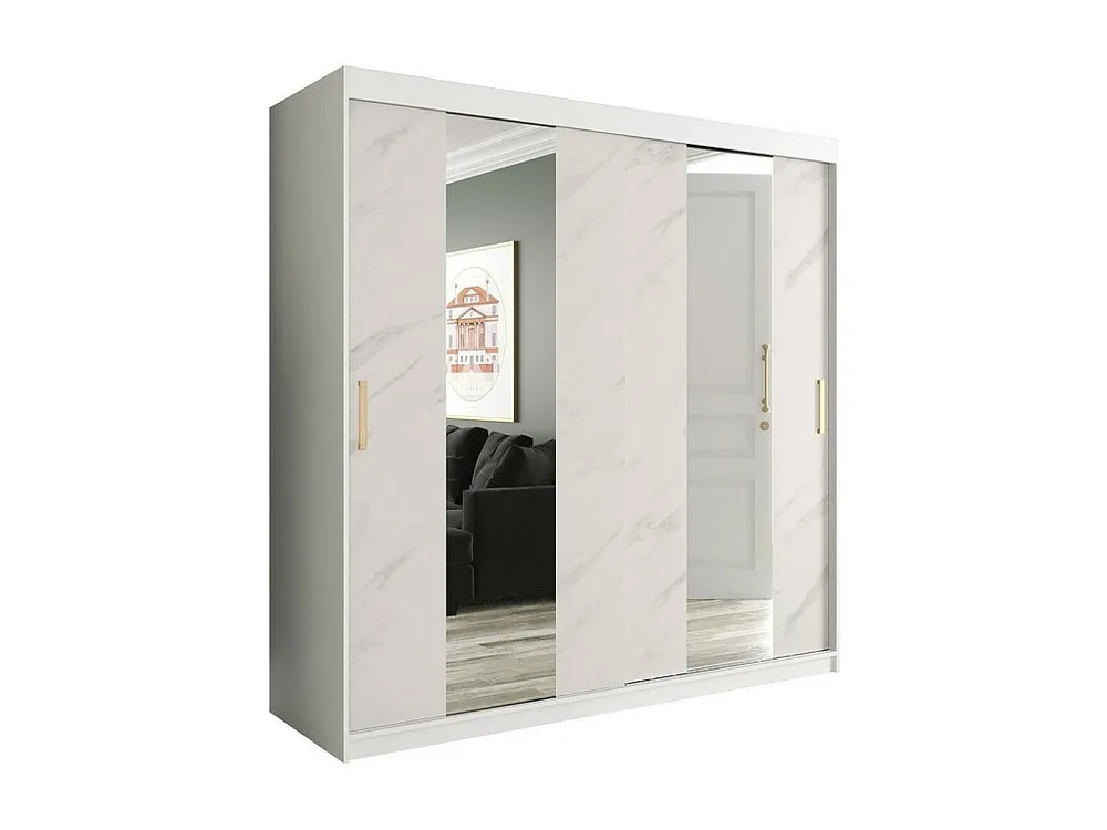 Roupeiro Hartford 244, Número de prateleiras: 7, 200x200x62cm
