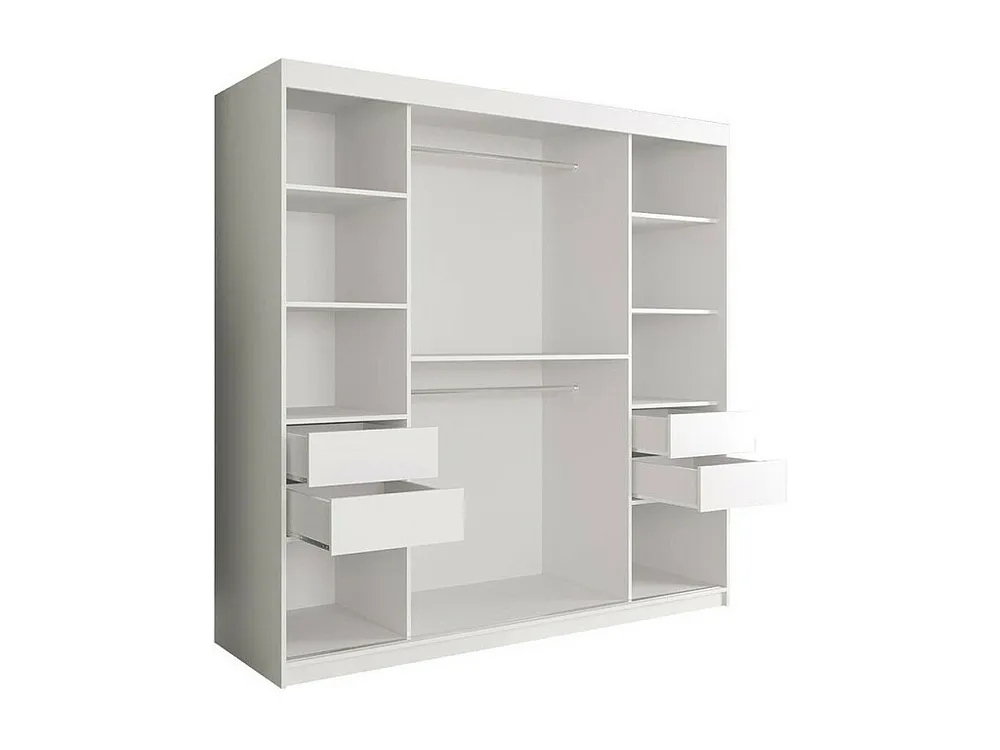Roupeiro Hartford 244, Número de prateleiras: 7, 200x200x62cm