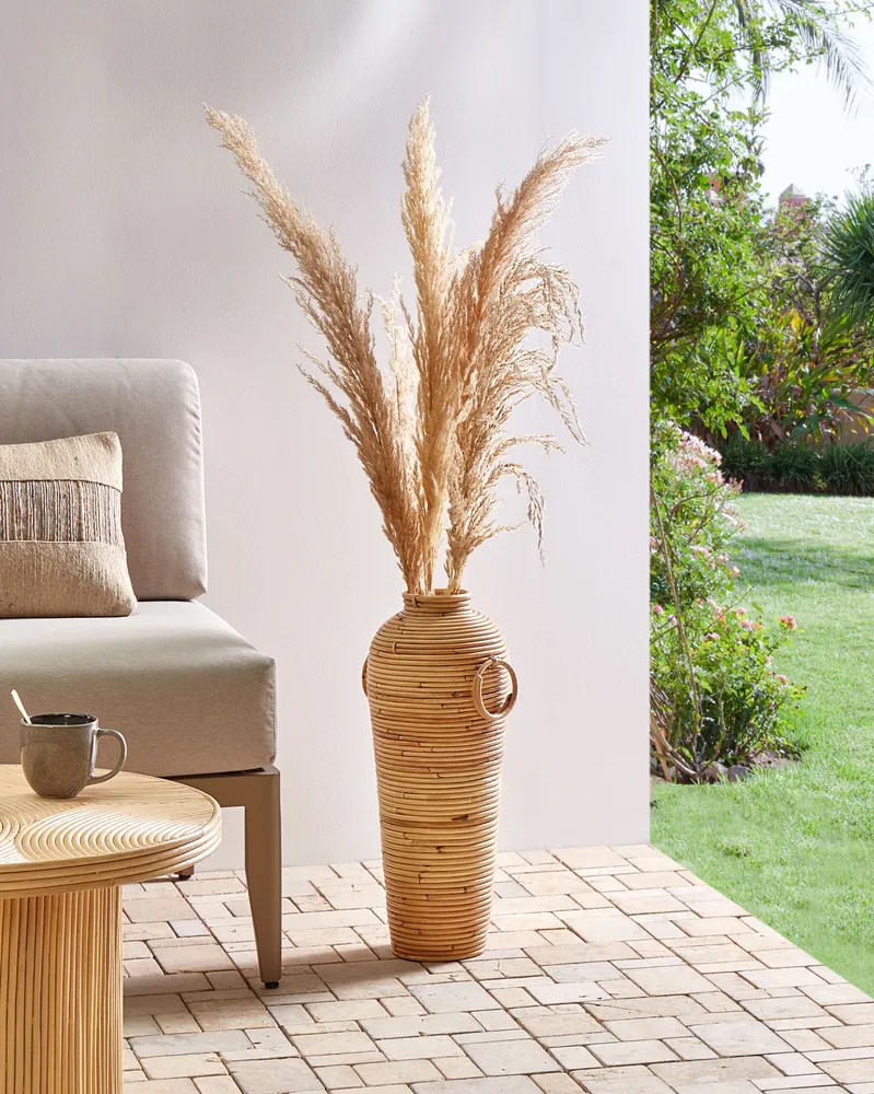 Decorative Vase ELATIA Handmade Rattan Autêntico