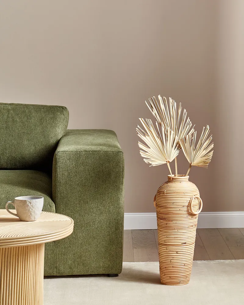 Decorative Vase ELATIA Handmade Rattan Autêntico
