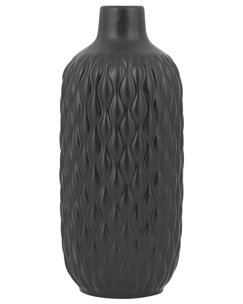 Decorative Vase EMAR Argila Black