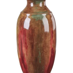 Decorative Vase HIMERA Handmade Ceramic Caramelo