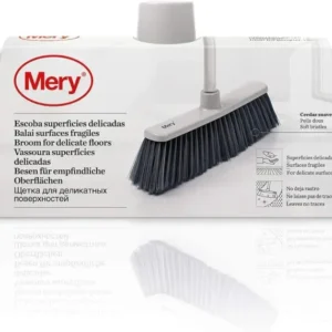 Profissional MERY Vassoura para Superfícies Sensíveis Grey