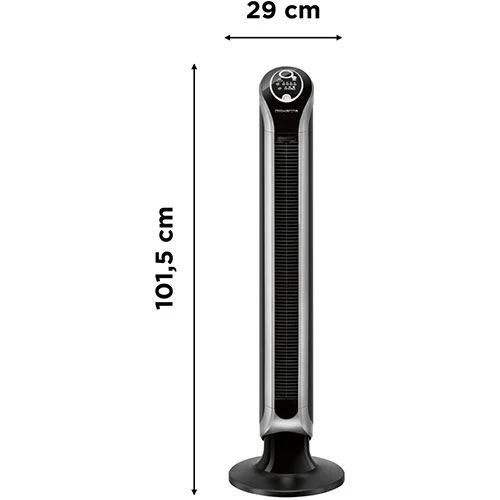 Coluna de Ar Rowenta Eole Infinite VU6670F0 - Preto Fácil Limpeza