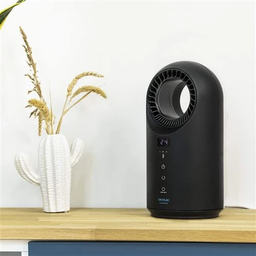Ventilador de Mesa Oscilante Torre de Aquecimento Cecotec ReadyWarm 8400 Bladeless Connected 1500W