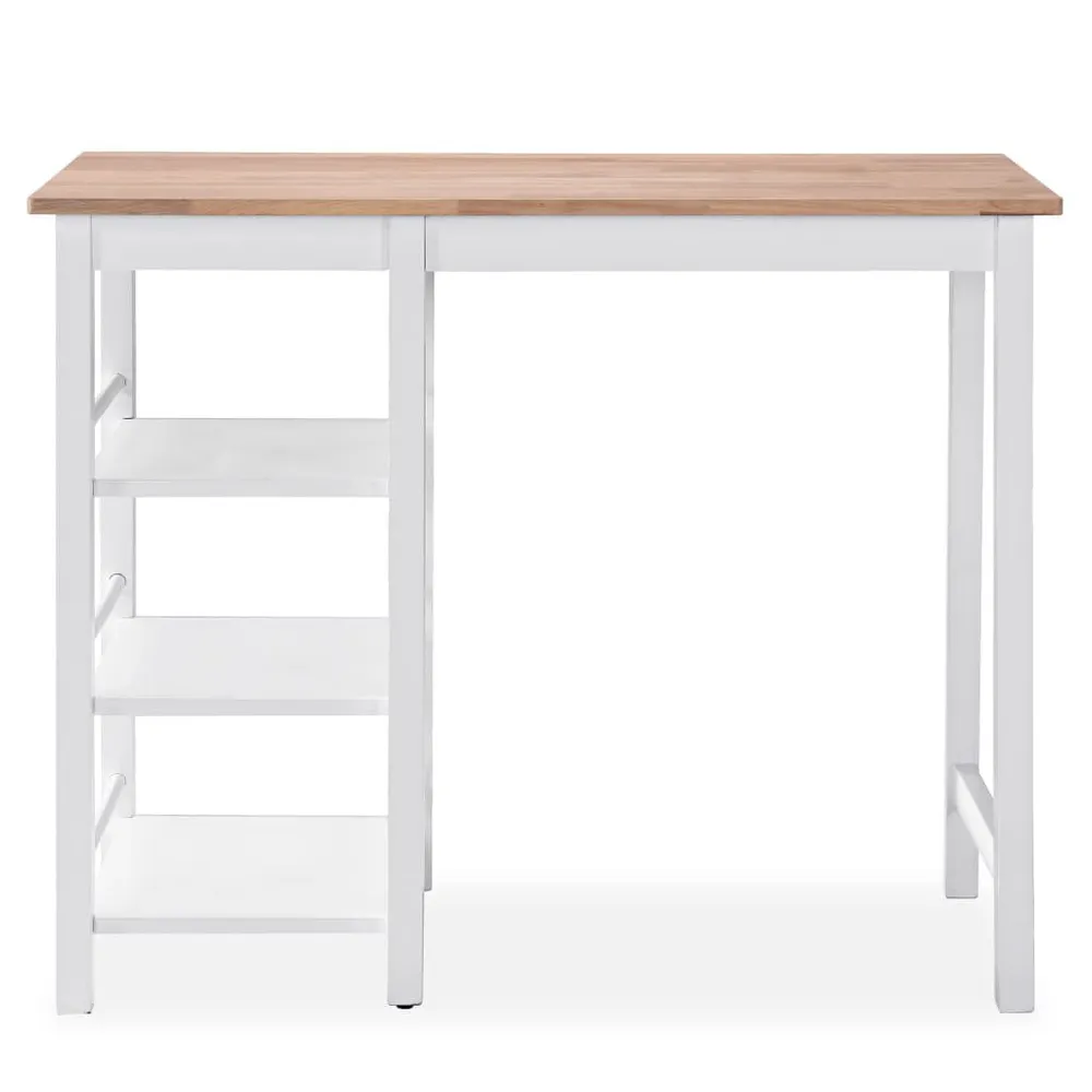 Conjunto de bar 3 pcs MDF branco