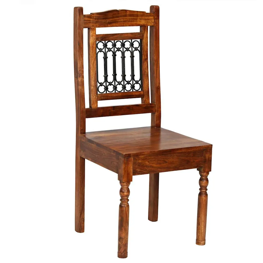 Conjunto de mesa de jantar 5 pcs madeira de acácia maciç