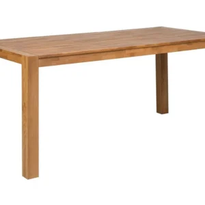 Oak Dining Table 150 x 85 cm Light Wood NATURA